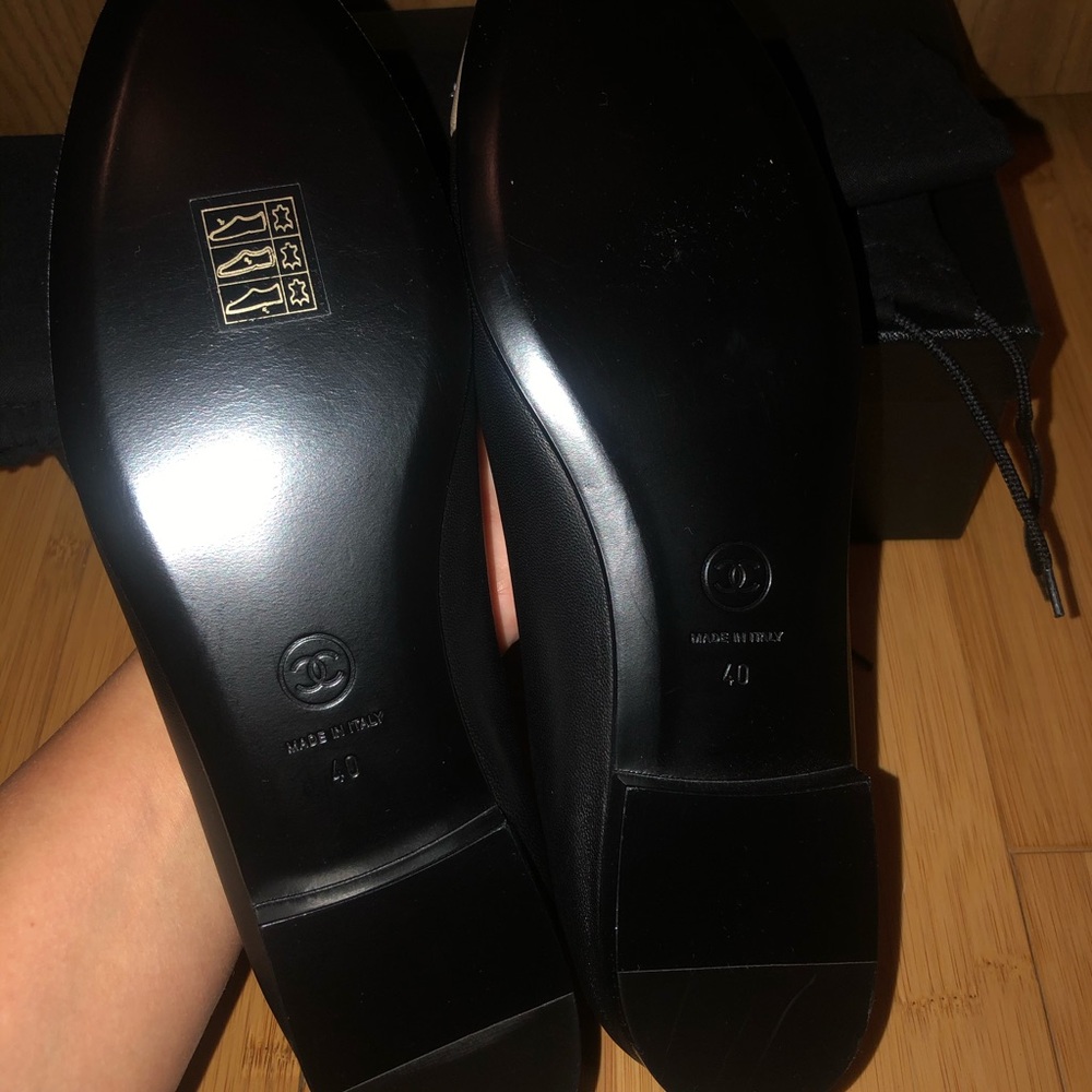 Brand new Chanel leather ballet flats Sz. 40 - Picture 7 of 7